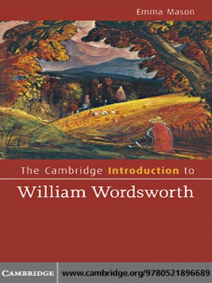 cover image of The Cambridge Introduction to William Wordsworth